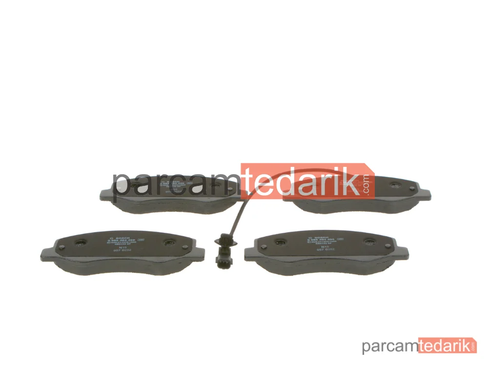 BOSCH 0986494499 | Fren Balatası (Arka) — Nissan NV400, Opel Movano B, Renault Master III