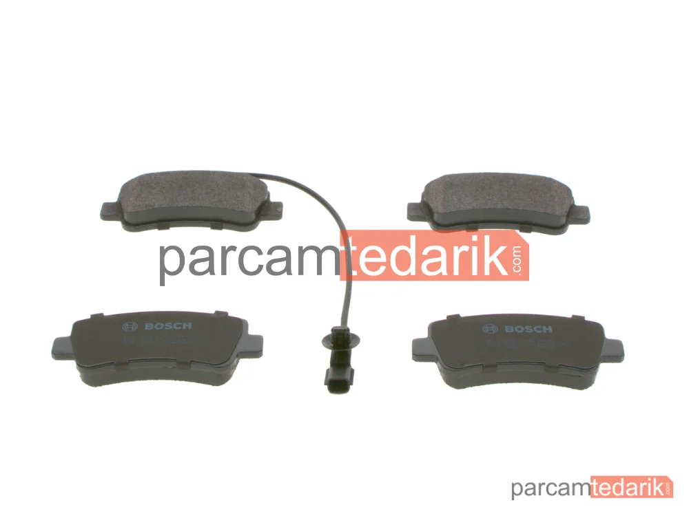 BOSCH 0986494500 | Fren Balatası (Arka) — Nissan NV400, Opel Movano B, Renault Master III
