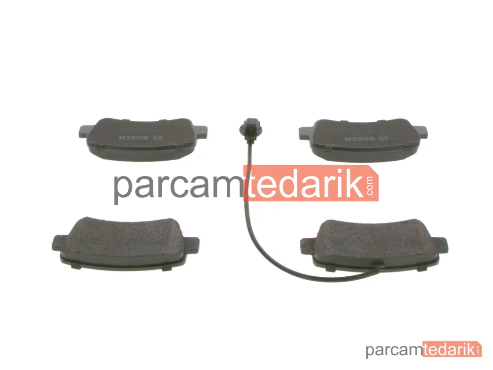 BOSCH 0986494500 | Fren Balatası (Arka) — Nissan NV400, Opel Movano B, Renault Master III