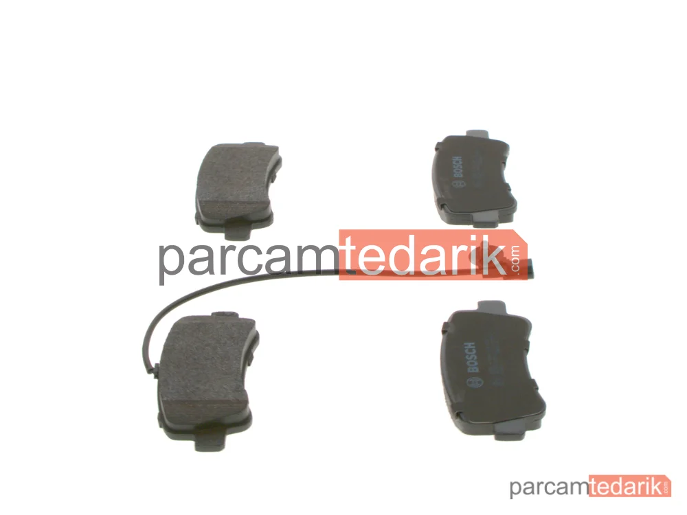 BOSCH 0986494500 | Fren Balatası (Arka) — Nissan NV400, Opel Movano B, Renault Master III