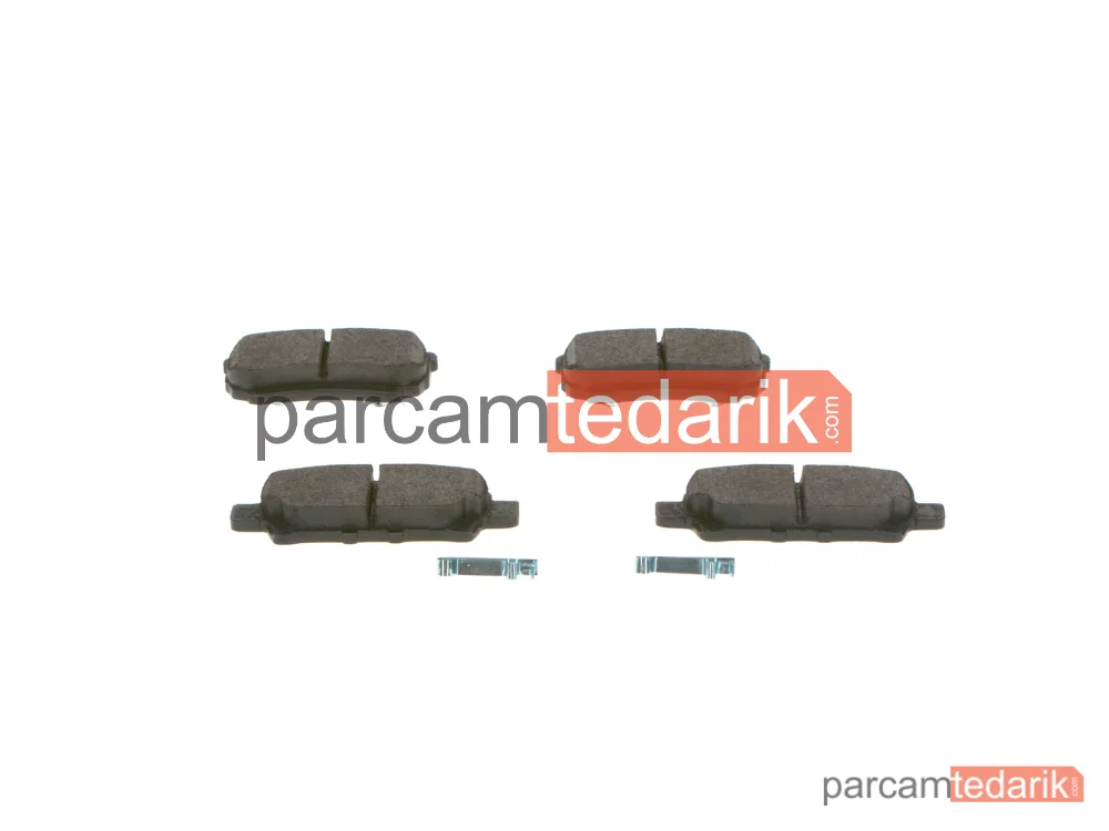 BOSCH 0986494502 | Fren Balatası (Arka) — Jeep Compass, Mitsubishi Lancer VIII, Dodge Caliber