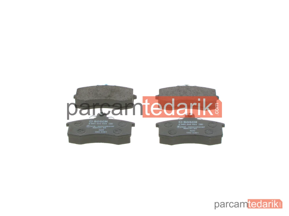 0986494533 | Fren Balatası (Ön) — Lada 110, Lada 111, Lada 112