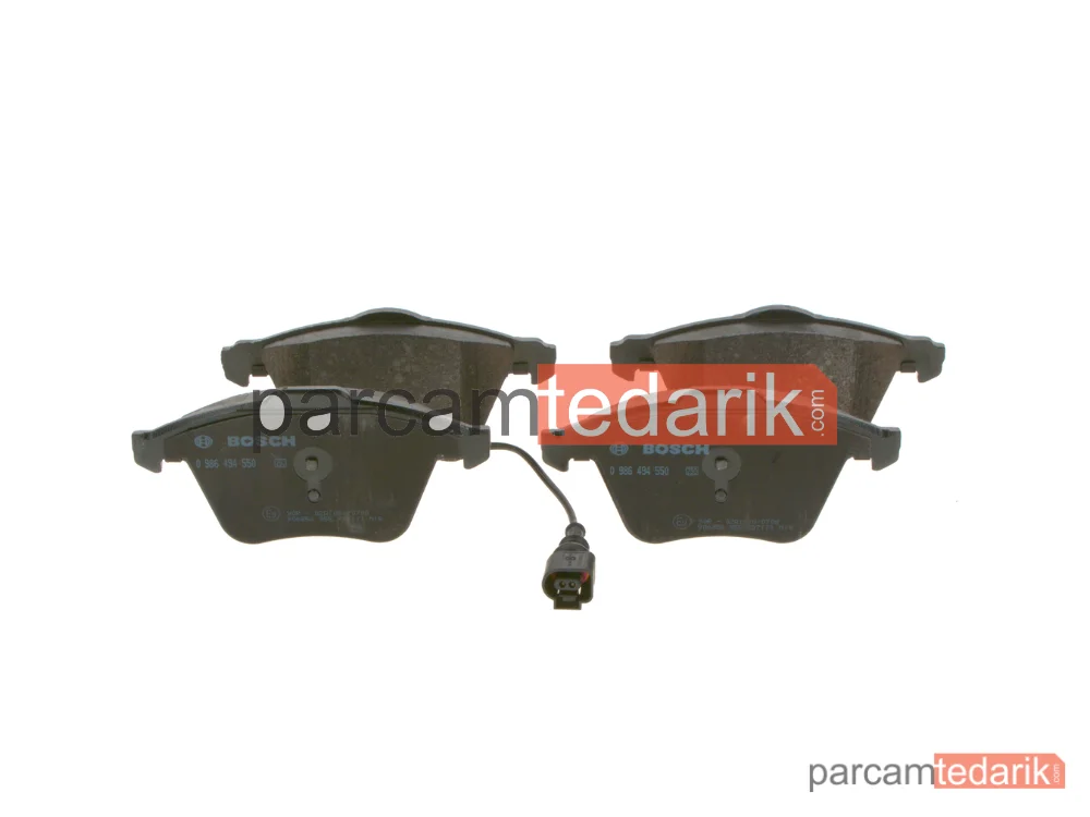 0986494550 | Fren Balatası (Ön) — VW Scirocco III, Seat Leon, Audi TT