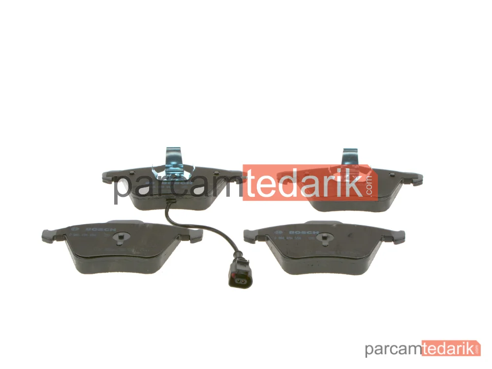 BOSCH 0986494550 | Fren Balatası (Ön) — VW Scirocco III, Seat Leon, Audi TT