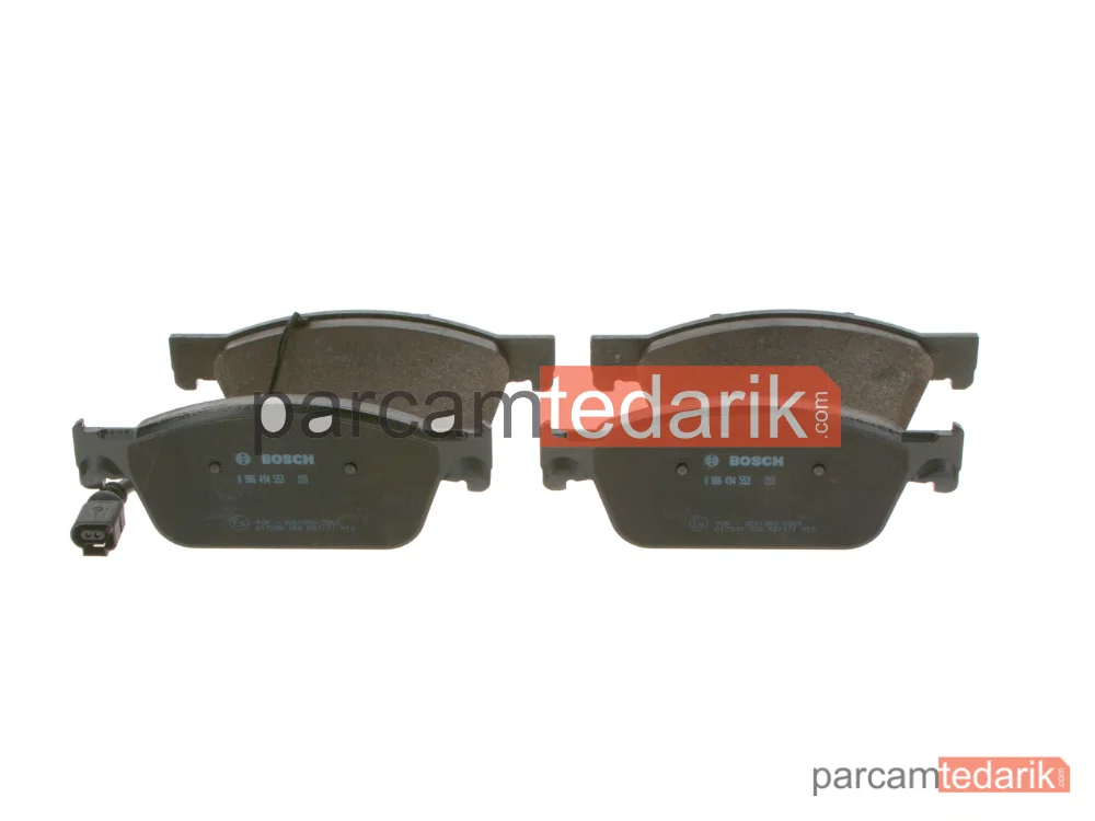 0986494553 | Fren Balatası — VW Multivan T6, VW Transporter T6 / Caravelle T6, VW Transporter T6