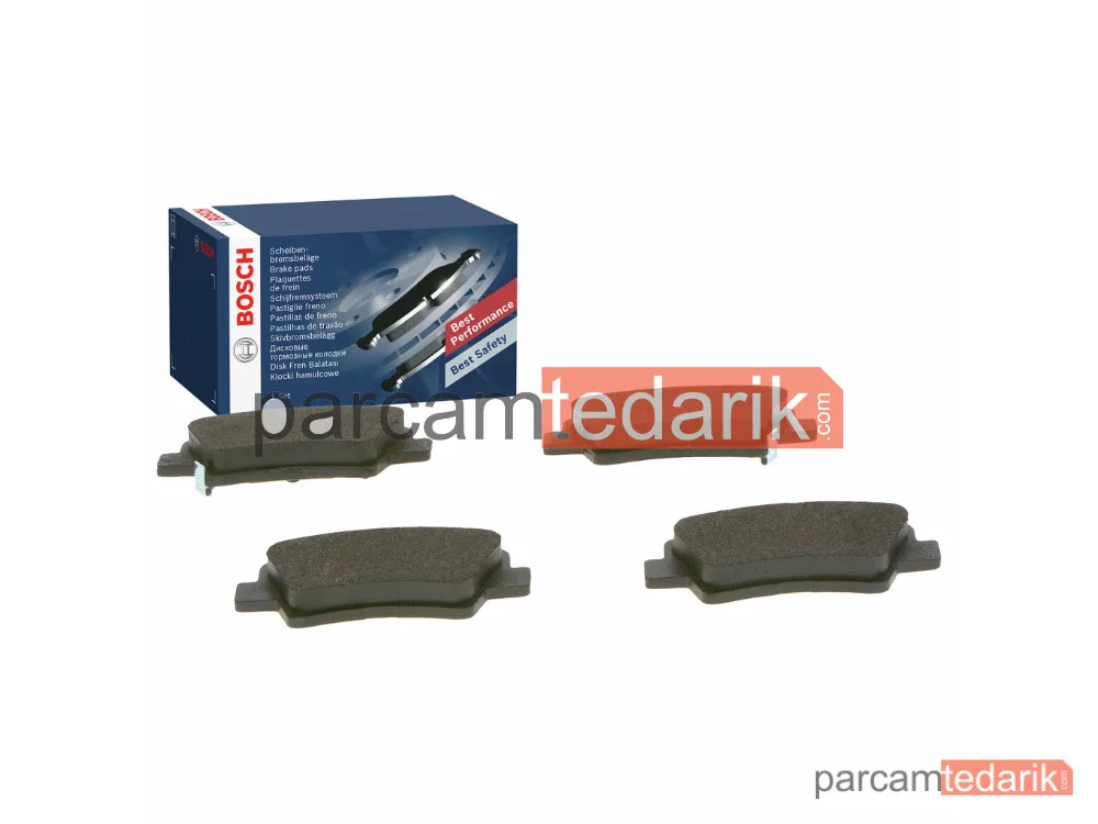 0986494557 | Fren Balatası (Arka) — Kia Sportage IV, Hyundai Tucson, Hyundai i20 II