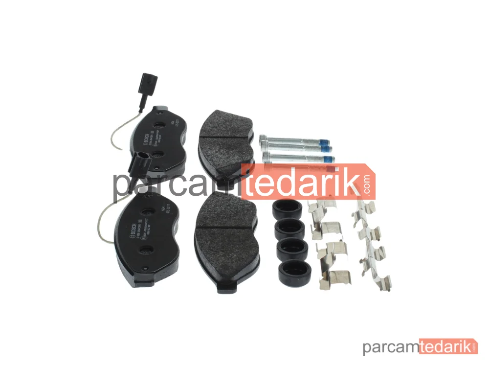 BOSCH 0986494591 | Fren Balatası (Ön) — Citroen Jumper III, Peugeot Boxer, Fiat Ducato