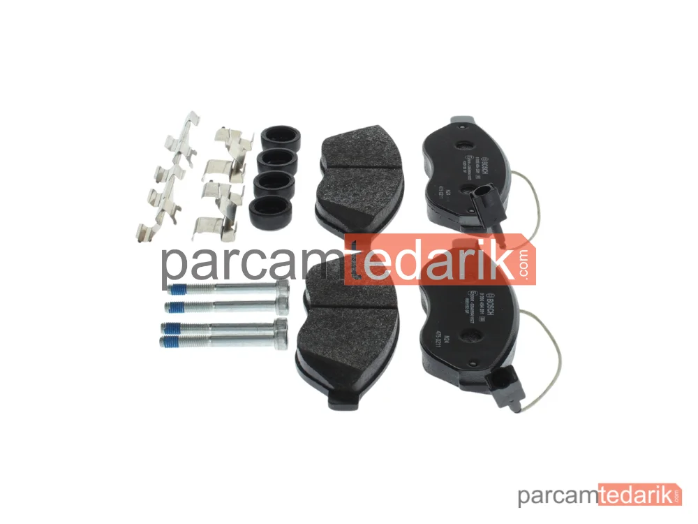 BOSCH 0986494591 | Fren Balatası (Ön) — Citroen Jumper III, Peugeot Boxer, Fiat Ducato