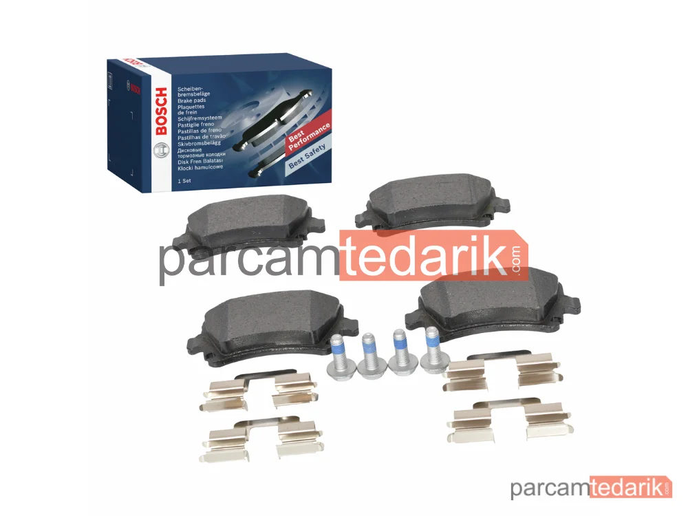 0986494595 | Fren Balatası (Arka) — Audi A4 B7, VW Jetta III, Seat Altea XL