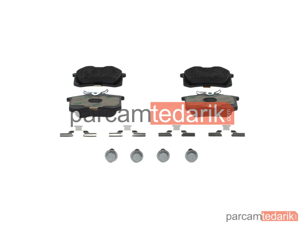 BOSCH 0986494596 | Fren Balatası (Arka) — Audi A4 B5, Audi A6 C5, Skoda Fabia I