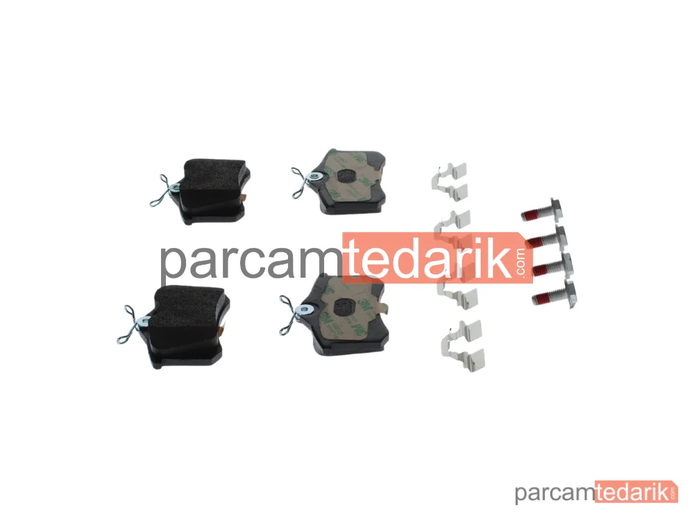 BOSCH 0986494596 | Fren Balatası (Arka) — Audi A4 B5, Audi A6 C5, Skoda Fabia I