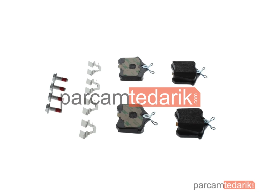 BOSCH 0986494596 | Fren Balatası (Arka) — Audi A4 B5, Audi A6 C5, Skoda Fabia I