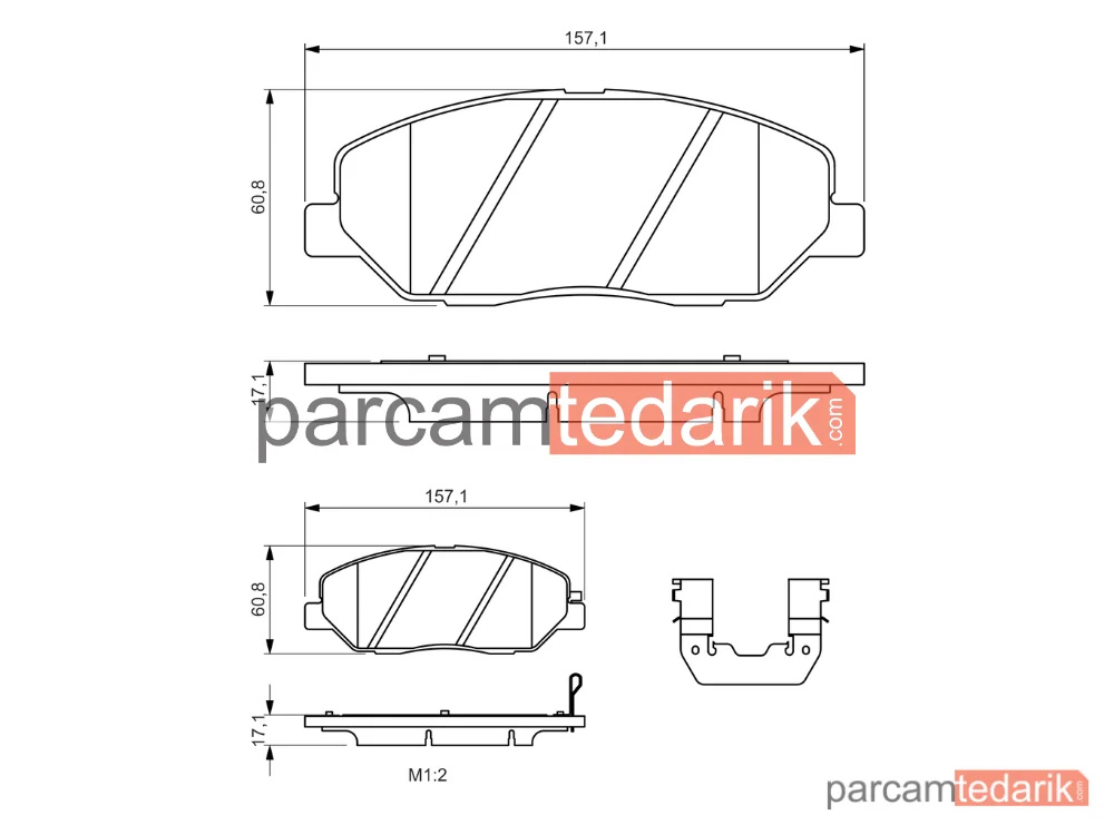 BOSCH 0986494631 | Fren Balatası — Hyundai Santa FÉ III, Hyundai Grand Santa FÉ