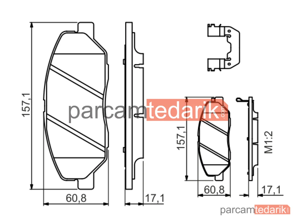 BOSCH 0986494631 | Fren Balatası — Hyundai Santa FÉ III, Hyundai Grand Santa FÉ