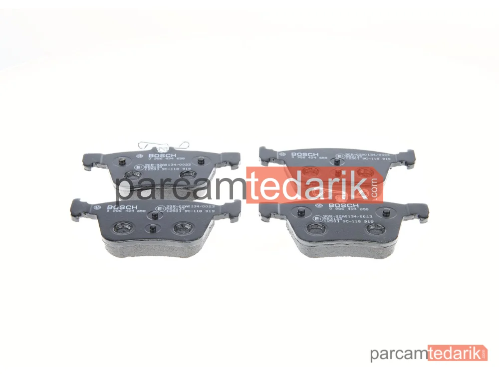 BOSCH 0986494658 | Fren Balatası (Arka) — Audi A3 Limousine, Audi A3, Audi A3 Cabrio
