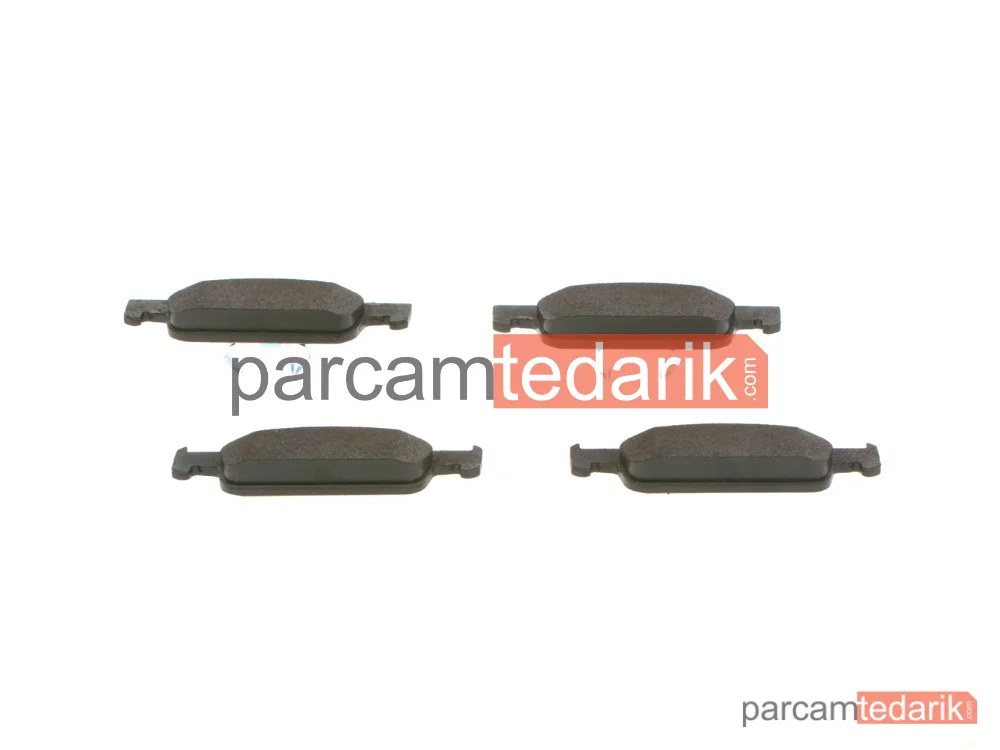 BOSCH 0986494661 | Fren Balatası (Ön) — Renault Clio III, Renault Modus / Grand Modus, Renault Kangoo Express