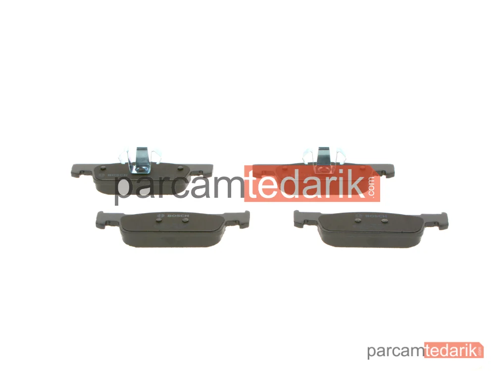BOSCH 0986494661 | Fren Balatası (Ön) — Renault Clio III, Renault Modus / Grand Modus, Renault Kangoo Express