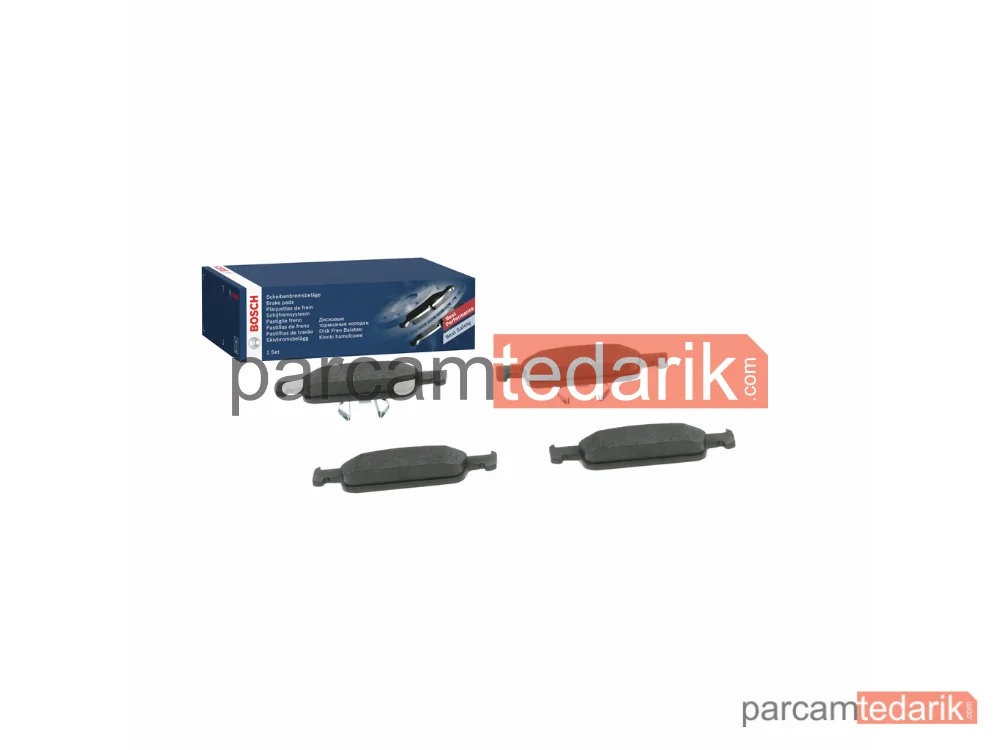 0986494661 | Fren Balatası (Ön) — Renault Clio III, Renault Modus / Grand Modus, Renault Kangoo Express