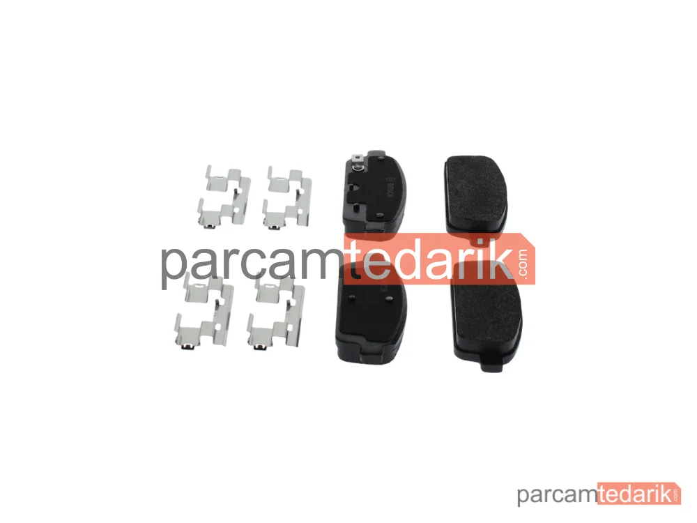 BOSCH 0986494666 | Fren Balatası (Arka) — Opel Zafira Tourer C, Opel Astra J, Opel Mokka / Mokka X