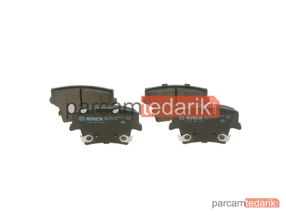 BOSCH 0986494678 | Fren Balatası (Arka) — Chrysler 300C Touring, Chrysler 300C, Lancia Thema