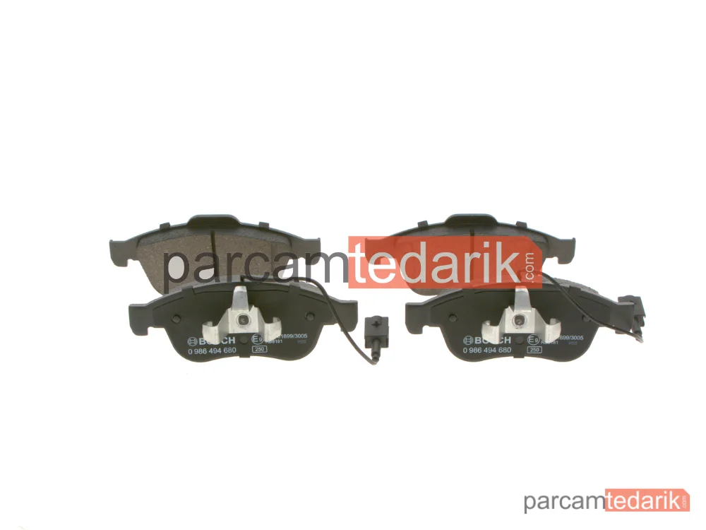 BOSCH 0986494680 | Fren Balatası — Alfa Romeo Giulietta