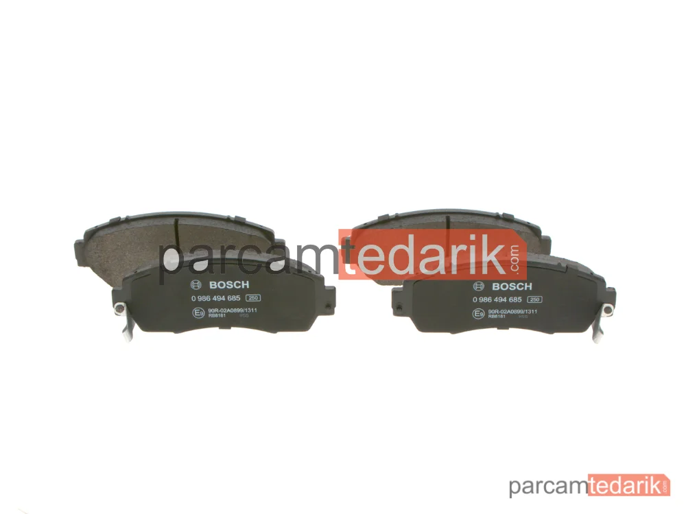 BOSCH 0986494685 | Fren Balatası — Honda Cr-V V, Honda Cr-V III, Honda Cr-V IV