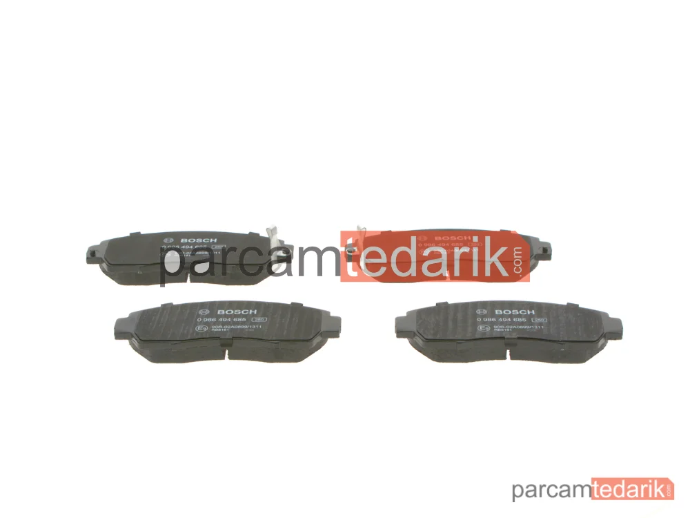 BOSCH 0986494685 | Fren Balatası — Honda Cr-V V, Honda Cr-V III, Honda Cr-V IV