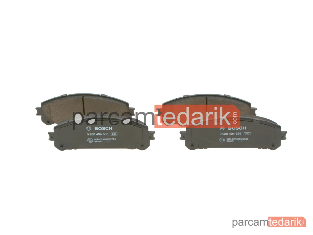 0986494686 | Fren Balatası (Ön) — Lexus NX, Toyota Rav 4 IV, Lexus RX