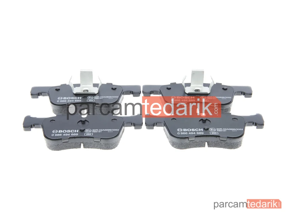 BOSCH 0986494689 | Fren Balatası — BMW 1, BMW 3, BMW 3 Touring