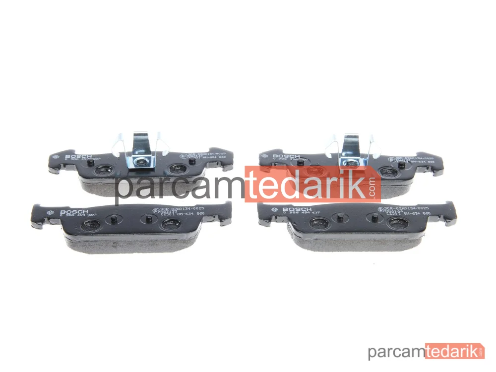 BOSCH 0986494697 | Fren Balatası (Ön) — Dacia Logan II, Dacia Sandero II, Renault Logan/stepway II