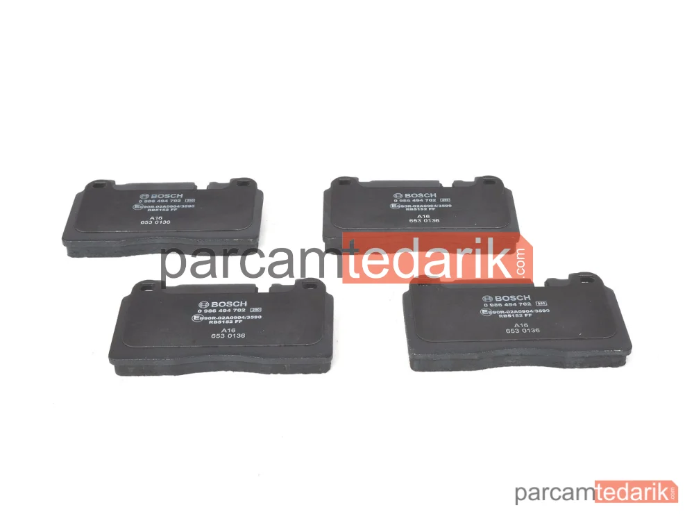 BOSCH 0986494702 | Fren Balatası (Ön) — Audi Q5