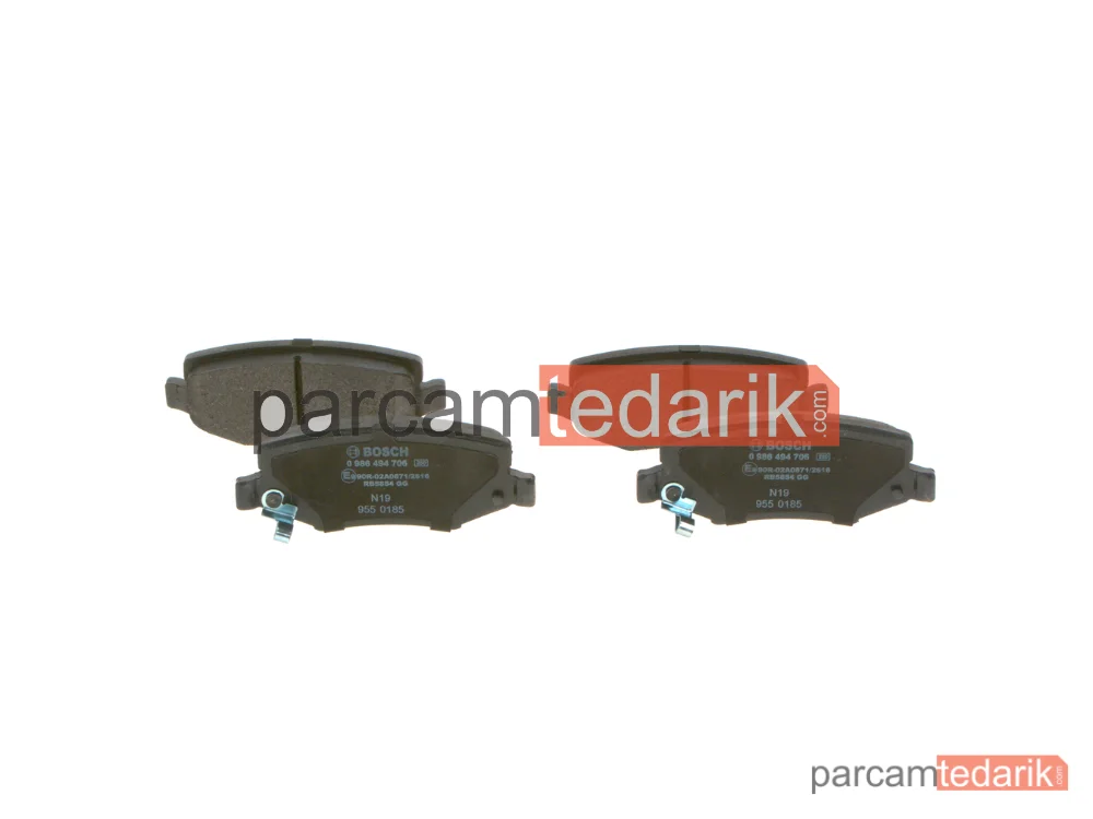 BOSCH 0986494706 | Fren Balatası (Ön) — Jeep Wrangler III, Dodge Nitro, Jeep Cherokee