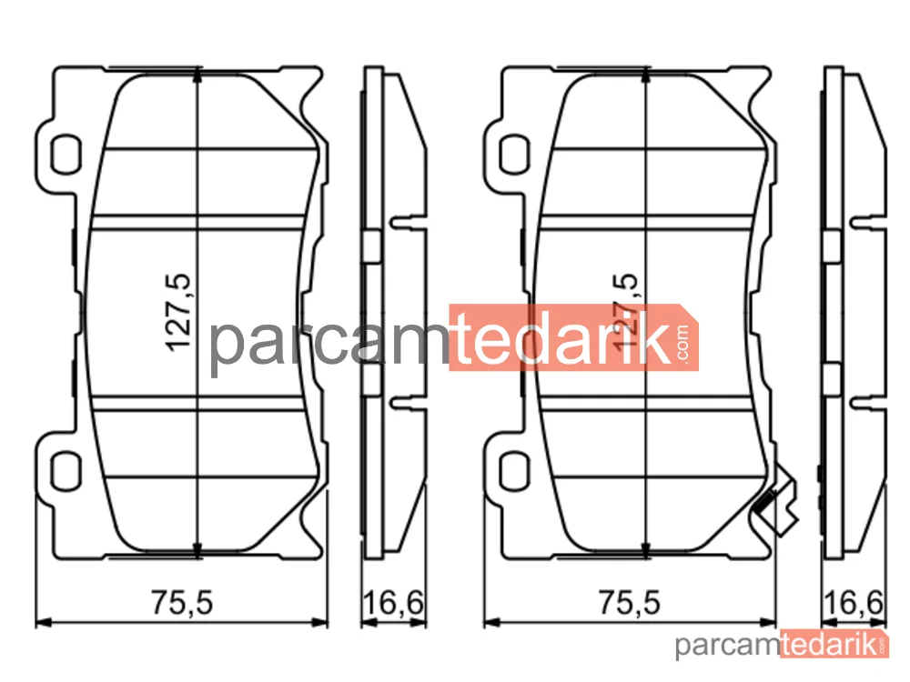 BOSCH 0986494707 | Fren Balatası (Ön) — Infiniti Q50, Infiniti Q70, Infiniti QX70