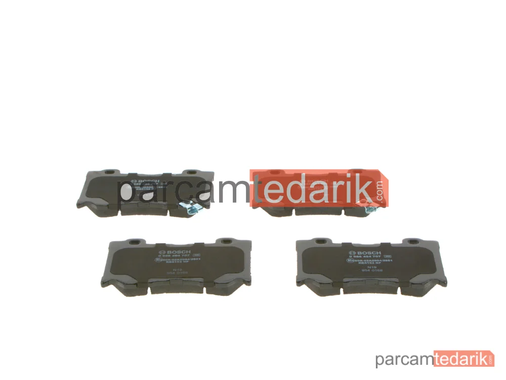 BOSCH 0986494707 | Fren Balatası (Ön) — Infiniti Q50, Infiniti Q70, Infiniti QX70