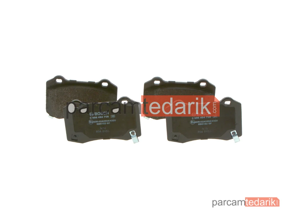 0986494708 | Fren Balatası (Arka) — Chrysler 300C Touring, Jeep Grand Cherokee IV, Chrysler 300C