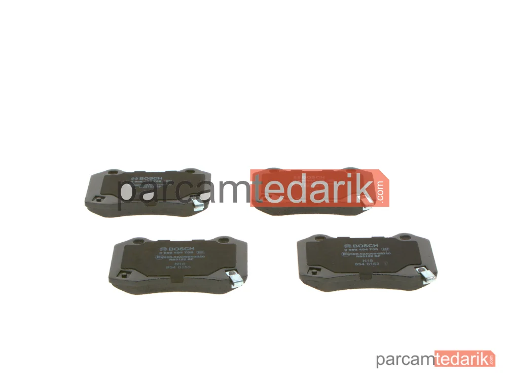 BOSCH 0986494708 | Fren Balatası (Arka) — Chrysler 300C Touring, Jeep Grand Cherokee IV, Chrysler 300C