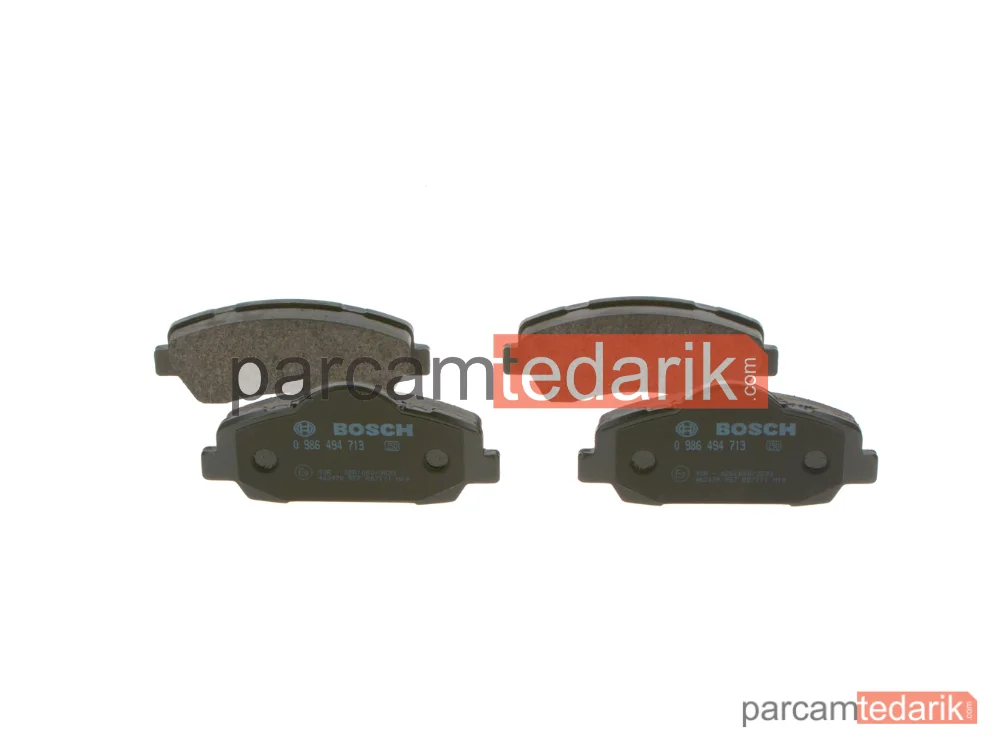 BOSCH 0986494713 | Fren Balatası (Ön) — Peugeot 308 II, Peugeot 308 SW II, Citroen C4 Cactus