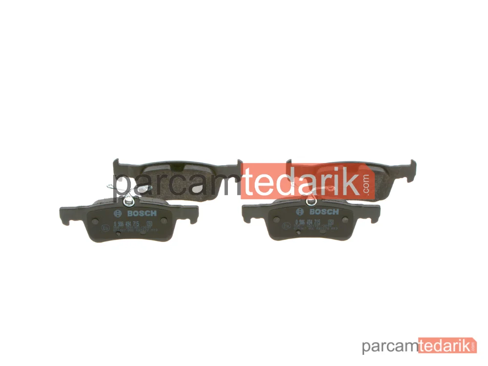 BOSCH 0986494715 | Fren Balatası (Arka) — Peugeot 308 II, Peugeot 308 SW II