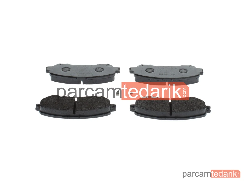 BOSCH 0986494720 | Fren Balatası (Ön) — Renault Kadjar, Nissan Qashqai II, Nissan X-Trail III