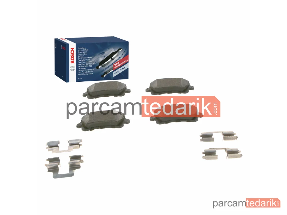 0986494731 | Fren Balatası (Arka) — VW Passat B6 Variant, VW Tiguan, VW Passat B6
