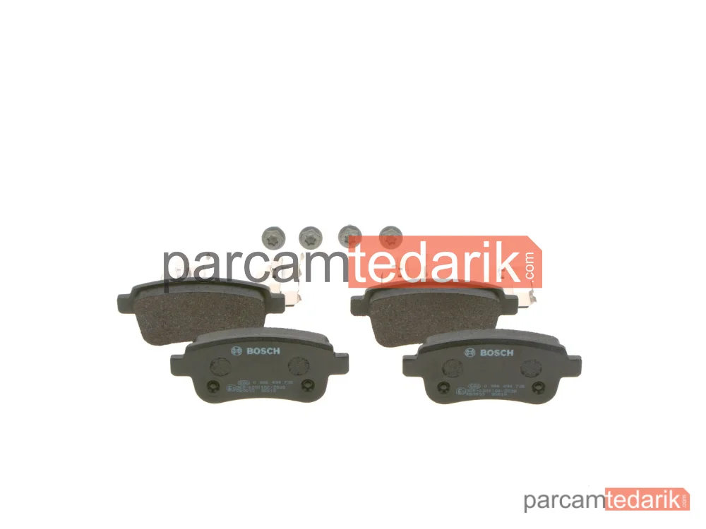 BOSCH 0986494735 | Fren Balatası (Arka)