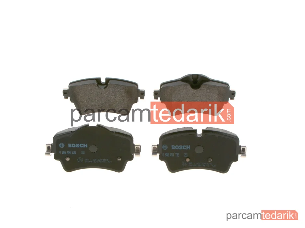 BOSCH 0986494736 | Fren Balatası — BMW 2 Active Tourer, BMW 2 Gran Tourer, Mini Countryman