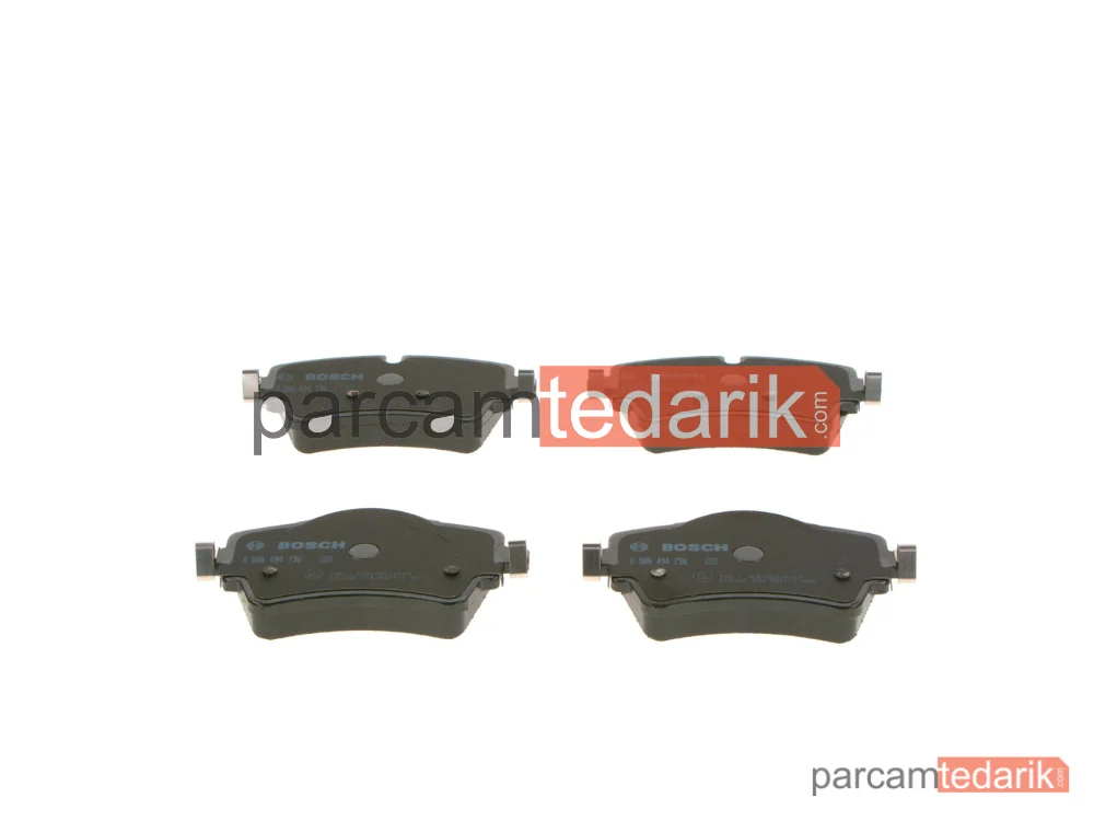 BOSCH 0986494736 | Fren Balatası — BMW 2 Active Tourer, BMW 2 Gran Tourer, Mini Countryman