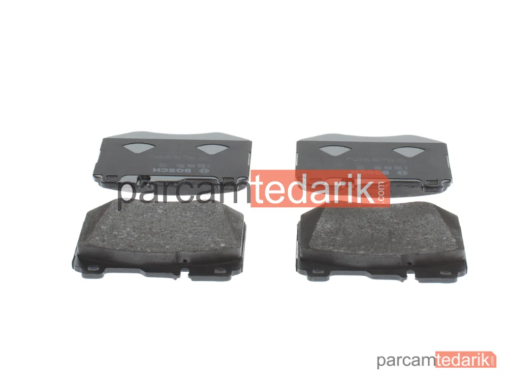 BOSCH 0986494750 | Fren Balatası (Ön) — Mercedes-Benz E-Serisi, Mercedes-Benz C-Serisi