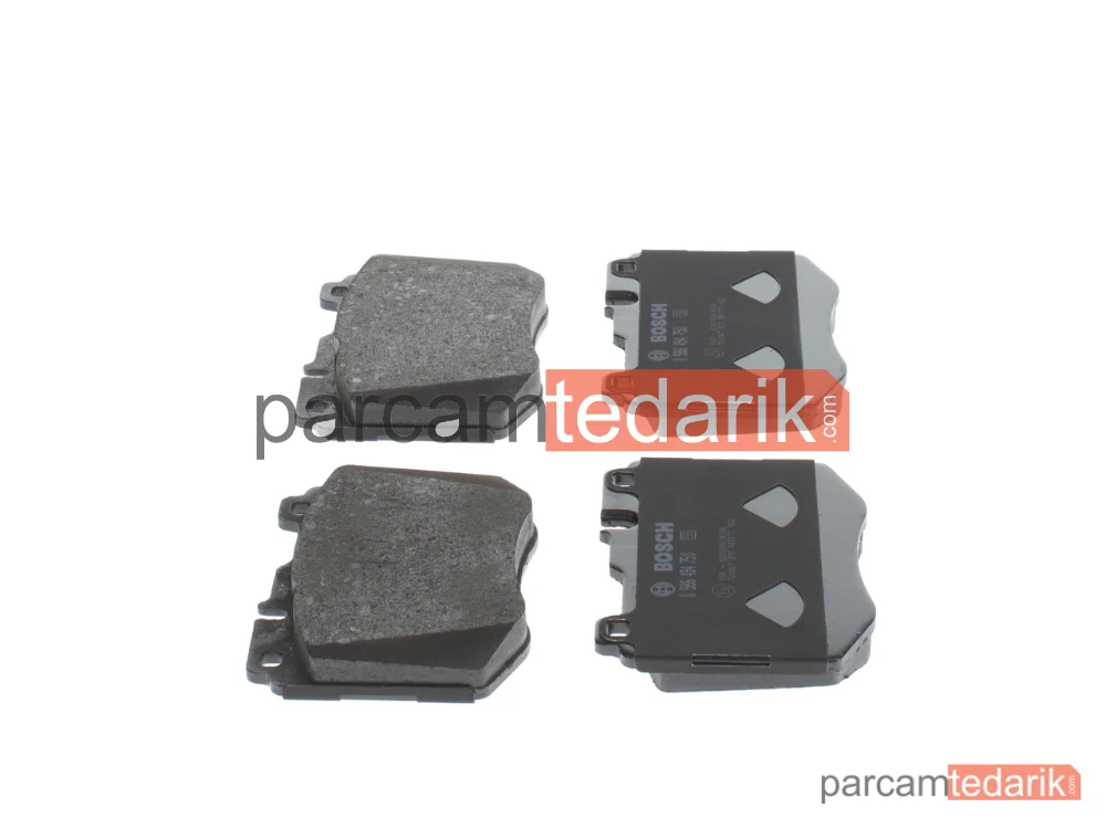 BOSCH 0986494750 | Fren Balatası (Ön) — Mercedes-Benz E-Serisi, Mercedes-Benz C-Serisi