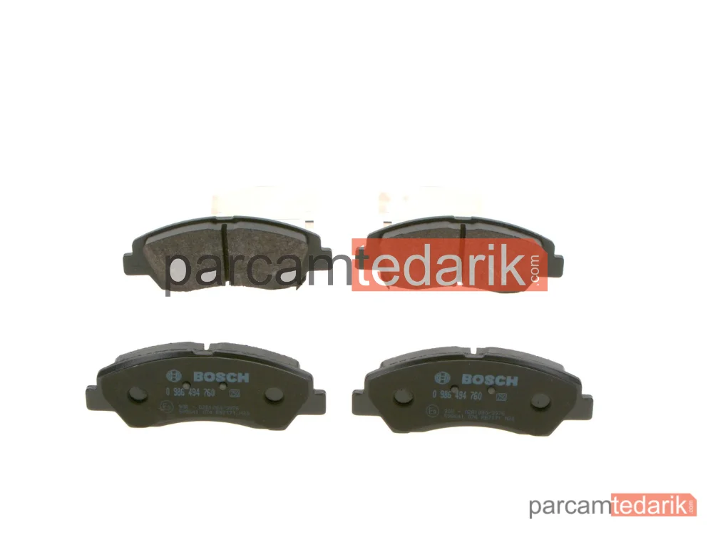 BOSCH 0986494760 | Fren Balatası — Hyundai i10 II, Hyundai i10 III