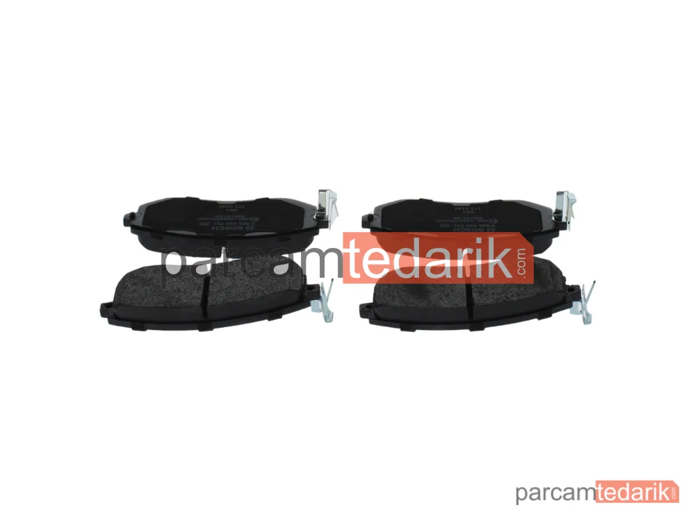 BOSCH 0986494761 | Fren Balatası (Ön) — Subaru Legacy V, Subaru XV
