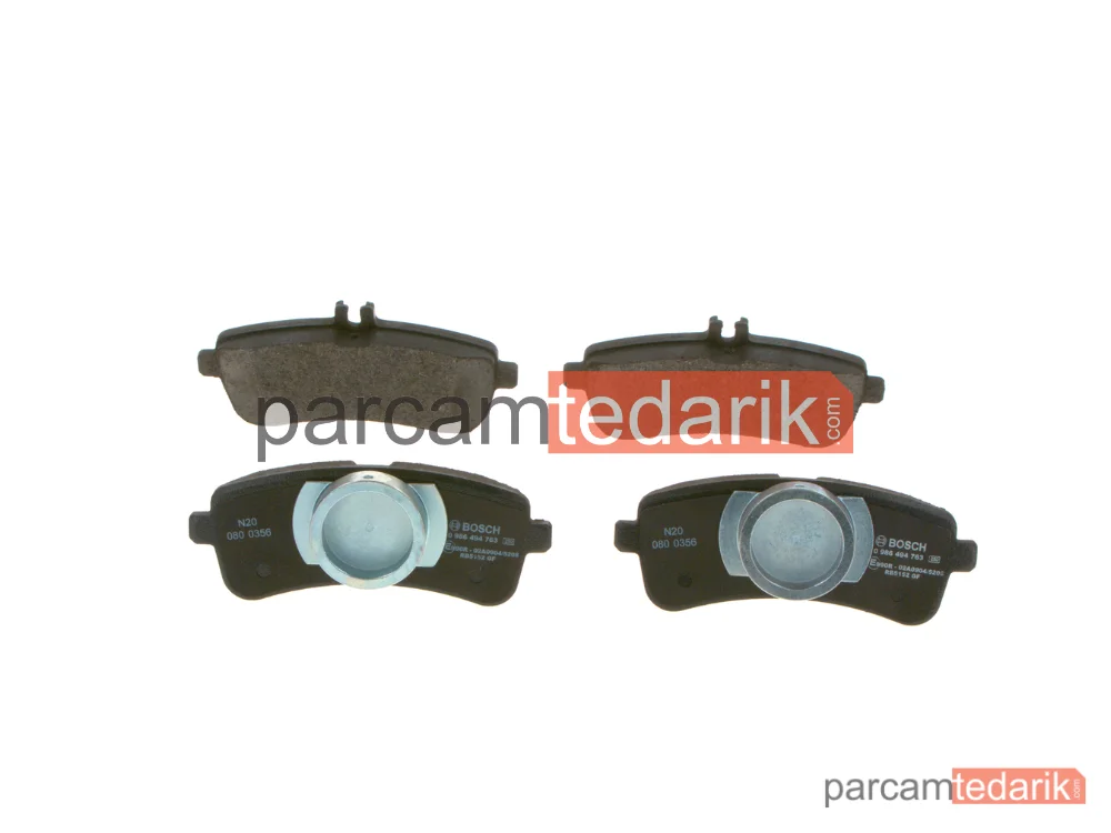 BOSCH 0986494763 | Fren Balatası (Arka) — Mercedes-Benz S-Serisi Cabrio, Mercedes-Benz S-Serisi Coupe