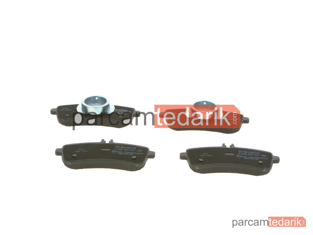 BOSCH 0986494763 | Fren Balatası (Arka) — Mercedes-Benz S-Serisi Cabrio, Mercedes-Benz S-Serisi Coupe
