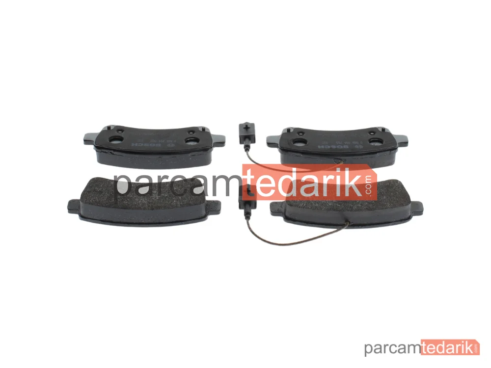 BOSCH 0986494765 | Fren Balatası (Arka) — Citroen Jumper III, Peugeot Boxer, Fiat Ducato